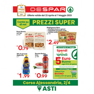 volantino VOLANTINO CORSO ALESSANDRIA 23 APRILE -  7 MAGGIO dal 23/04/2025 al 07/05/2025